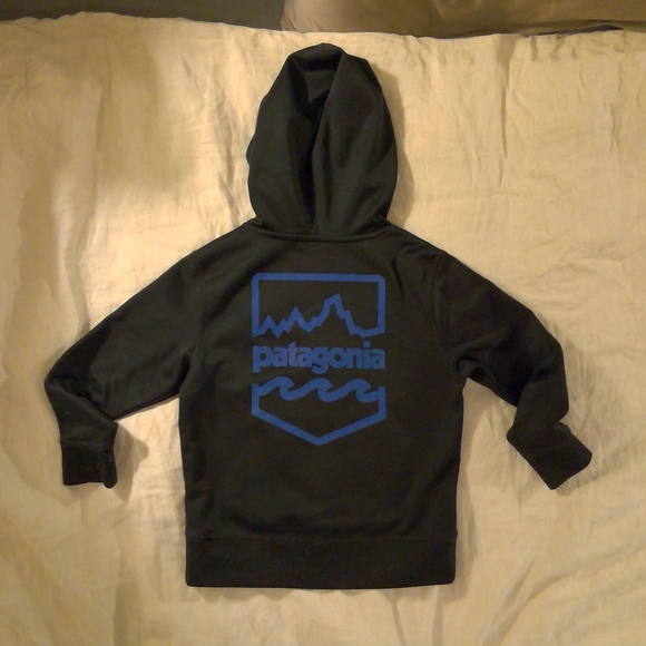 Kids (XS / 5-6) Patagonia Fleece Hoodie - Picture 4 of 7